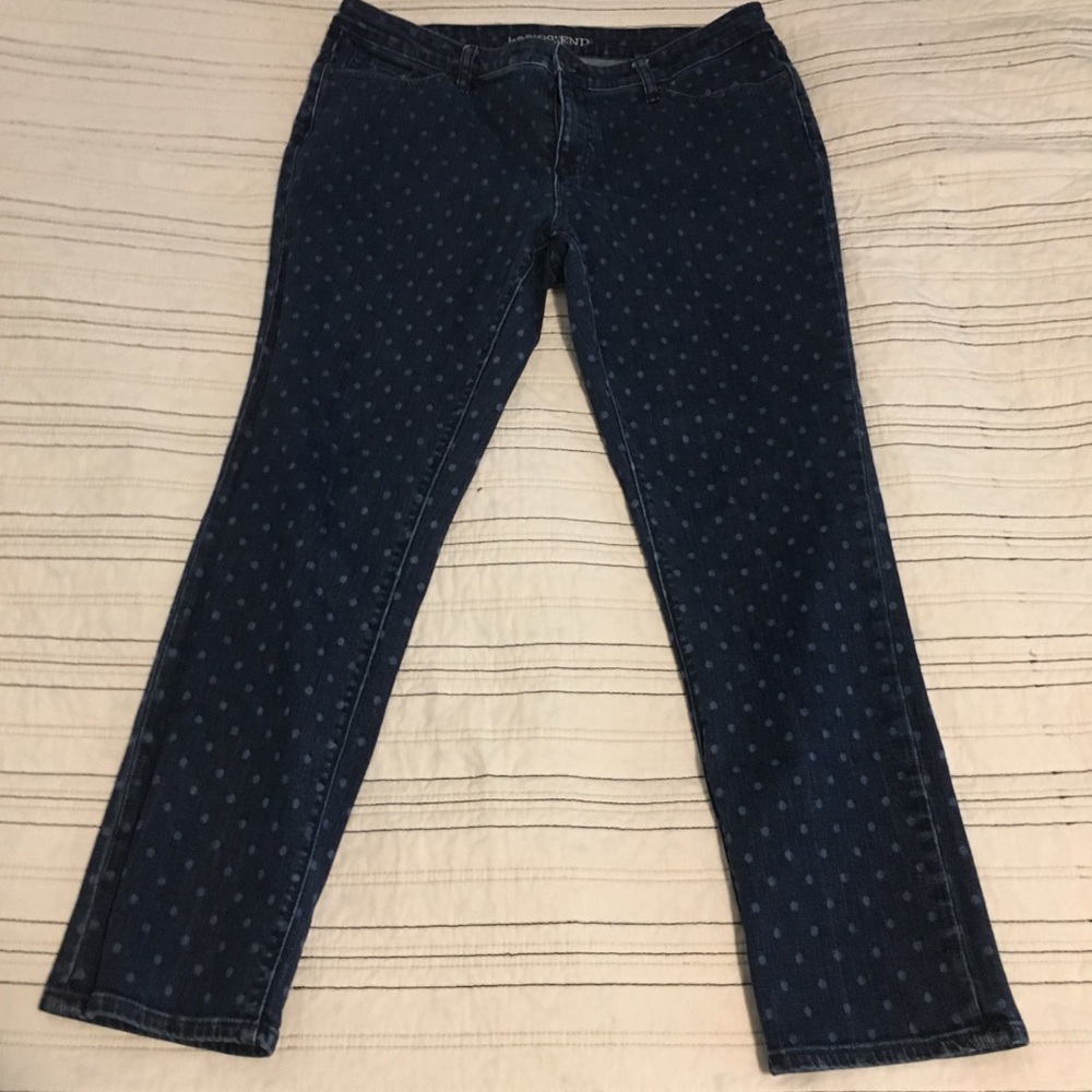 Polka dot jean